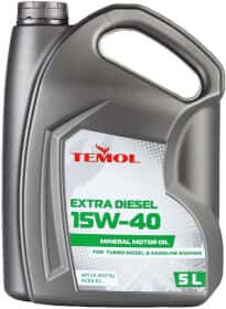 Моторна олива TEMOL Extra Diesel 15W-40 мінеральна Моторна олива TEMOL Extra Diesel 15W-40 мінеральна