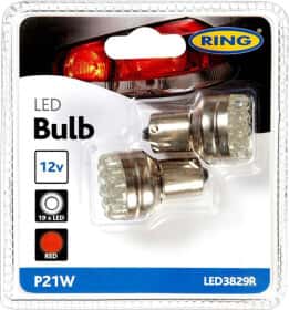 Автолампа Ring P21W BA15s LED3829R