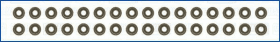 Комплект сальников клапанов Ajusa 57031700