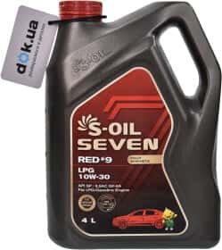 Моторна олива S-Oil Seven Red #9 LPG 10W-30 синтетична