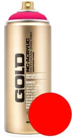Аэрозольная краска Montana Gold NC-Acrylic Fire Red #FE0001 400 мл