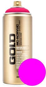 Аэрозольная краска Montana Gold NC-Acrylic Gleaming Pink #FF00FF матовая 400 мл