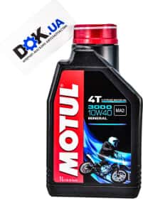 Моторное масло 4T Motul 3000 10W-40 минеральное