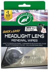 Серветки Turtle Wax Headlight Lens Renewal 54750 з нетканого матеріалу 2 шт Серветки Turtle Wax Headlight Lens Renewal 54750 з нетканого матеріалу 2 шт