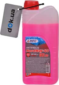 Готовий антифриз МФК NordWay G12 червоний -40 °C Готовий антифриз МФК NordWay G12 червоний -40 °C
