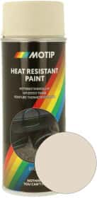 Аерозольна фарба Motip Heat Resistant Paint Beige матова термостійка 400 мл