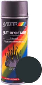 Аерозольна фарба Motip Heat Resistant Paint Dark Anthracite матова термостійка 400 мл