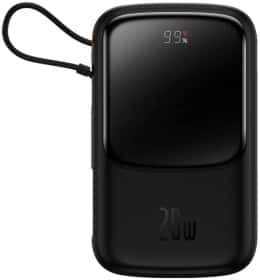 Повербанк Baseus Qpow Pro Digital Display 10000 mAh 20 Вт