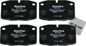 Гальмівні колодки Starline BDS021