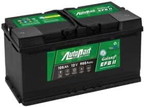 Акумулятор AutoParts 6 CT-105-R Galaxy EFB II ARL105EFBL6