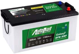 Аккумулятор AutoParts 6 CT-225-R Galaxy EFB SMF ARL230EFB03