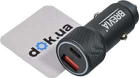 USB зарядка в авто Brevia ePower Dual Grip Metal 46048GCUG