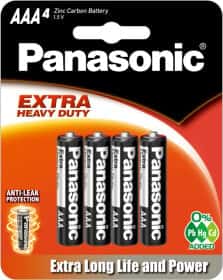 Батарейка Panasonic Extra Heavy Duty R03NP/4S AAA (мізинчикова) 1,5 V 4 шт