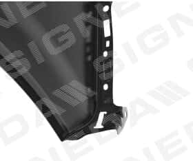 Крило переднє Signeda PVW10046AL