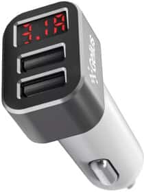 USB зарядка в авто Gelius Pro Wolt LCD GP-CC005 79005