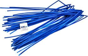 Термоусадка Apro ZRG-4BL 4.0/2.0 мм колір сірий 1 м 30 шт