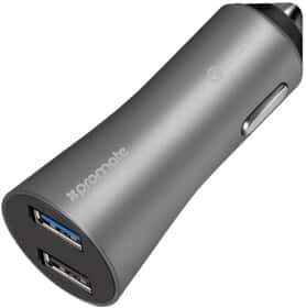 USB зарядка в авто Promate ROBUST-QC3-GREY