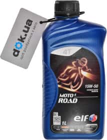 Моторна олива 4Т Elf Moto Road 15W-50 напівсинтетична Моторна олива 4Т Elf Moto Road 15W-50 напівсинтетична