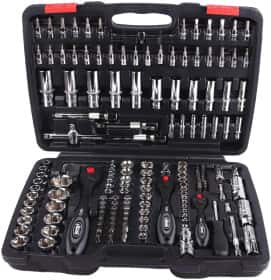 Набір торцевих головок та компонентів Vigor V2461 1/2", 3/8", 1/4" (172 пр.)