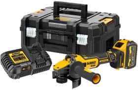 Болгарка аккумуляторная DeWALT DCG409 (1 аккумулятор + ЗУ + чехол) 125 мм
