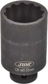 Торцева головка JBM 11618 35 мм 1/2"