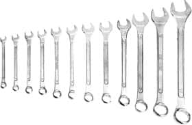 Набір ключів ріжково-накидних Top Tools 35D357 6-22 мм 12 шт