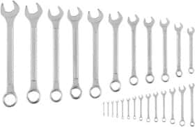 Набор ключей рожково-накидных Top Tools 35D370 6-32 мм 25 шт