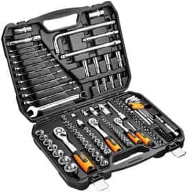 Набор инструментов Neo Tools 08-667 1/2", 3/8", 1/4" 120 ед.