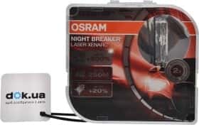 Автолампа Osram Xenarc Night Breaker Laser D3S  PK32d-5 35 W прозрачная 66340XNLHCB