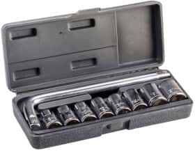 Набор торцевых головок и комплектующих Top Tools 38D230 1/2" (9 пр.)