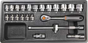 Набор торцевых головок и комплектующих Neo Tools 84-272 3/8" (23 пр.)