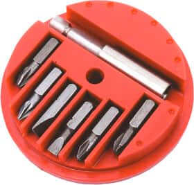 Набор бит с держателем Top Tools 39D381 6 шт.
