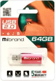 Флешка Mibrand Cougar 64 ГБ MI20CU64P1R
