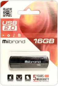 Флешка Mibrand Grizzly 16 ГБ