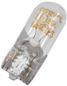 Автолампа Osram Ultra Life W5W W2,1x9,5d 5 W прозрачная 2825ULT