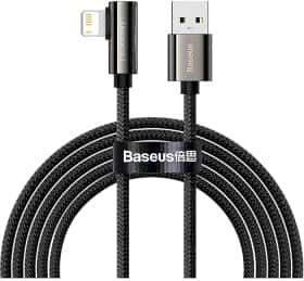 Кабель Baseus Legend Series Elbow Fast Charging CALCS-A01 USB - Apple Lightning 2 м