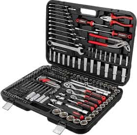 Набор инструментов Intertool Storm ET-8233 1/2", 3/8", 1/4" 233 ед.