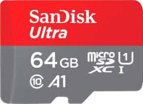 Карта пам’яті SanDisk Ultra microSDXC 64 ГБ з SD-адаптером