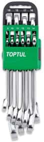 Набор ключей комбинированных трещоточных Toptul GSAQ1001 8-19 мм 12 шт