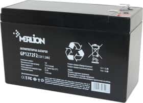 Акумулятор для ДБЖ Merlion GP1272F2B AKBUPS007 7.2 Аг 12 В Акумулятор для ДБЖ Merlion GP1272F2B AKBUPS007 7.2 Аг 12 В
