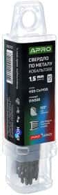 Сверло Apro спиральное по металлу ProSeries 830701 1.5 мм