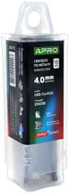 Сверло Apro спиральное по металлу ProSeries 830712 4 мм