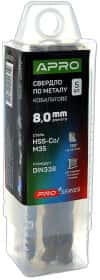 Свердло Apro спіральне по металу ProSeries 830725 8 мм