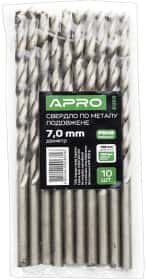 Сверло Apro спиральное по металлу 812013 7 мм