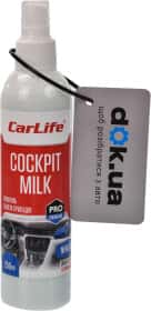 Поліроль для салону Carlife Cockpit Milk нове авто 250 мл