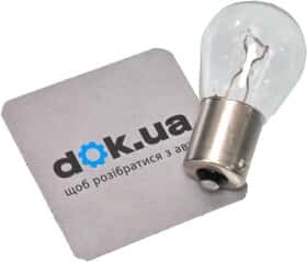 Автолампа VAG P21W BA15s 21 W прозора n0177326