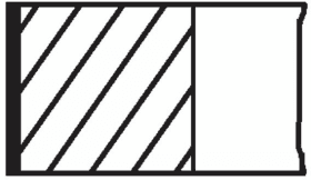 Комплект поршневих кілець