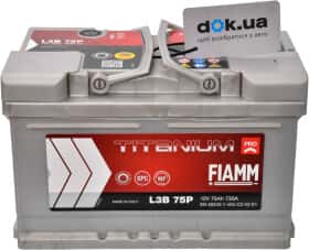 Акумулятор Fiamm 6 CT-75-R Titanium Pro L3B-75P