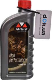 Трансмісійна олива Midland High Perfomance GL-5 80W-90 мінеральна Трансмісійна олива Midland High Perfomance GL-5 80W-90 мінеральна