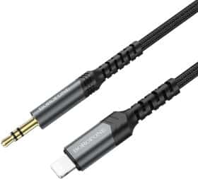 Кабель Borofone BL15 BL15MG1 Apple Lightning - 3.5 (Male) 1 м